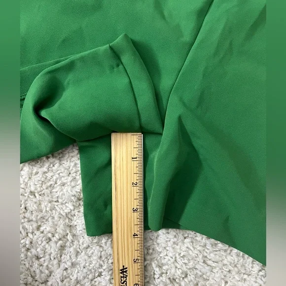 Women’s Large Green NY & Company Sleeveless Romper NWT - Picture 9 of 9